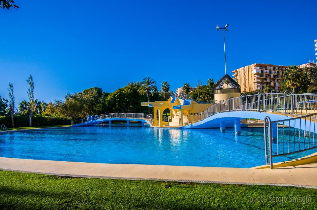 427 Estudio En Minerva Apartamentos -Vista Al Jardin - Piscina Y Playa Benalmádena Kültér fotó