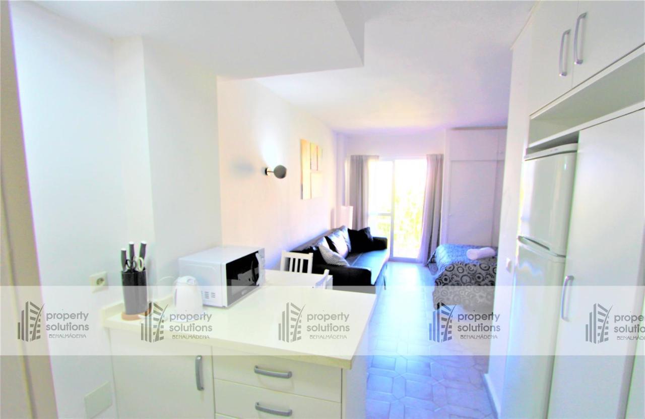427 Estudio En Minerva Apartamentos -Vista Al Jardin - Piscina Y Playa Benalmádena Kültér fotó