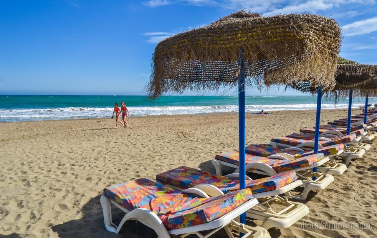 427 Estudio En Minerva Apartamentos -Vista Al Jardin - Piscina Y Playa Benalmádena Kültér fotó
